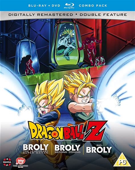 Broly storms into theaters in 'dragon ball z: Dragon Ball Z Movie Collection Five: The Broly Trilogy (UK ...