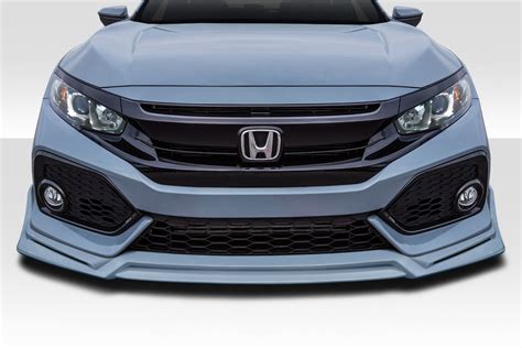 Duraflex 2017 2020 Honda Civic Si Hb Bz Front Lip Spoiler 1 Piece