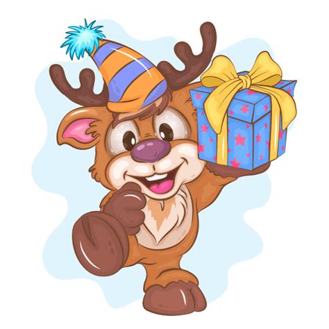 Andrey Keno Cartoon Deer Birthday