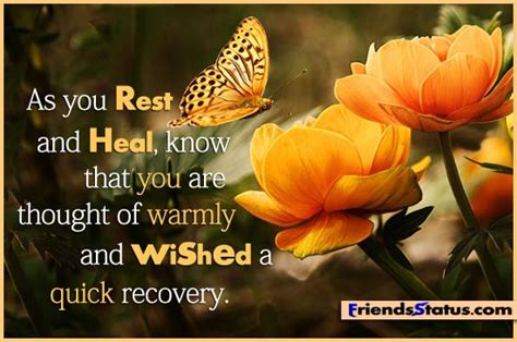 A Get Well Soon Status For Fb Get Well Soon Quotes Get Well Soon