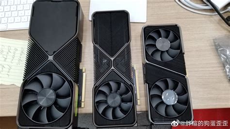 All Three Nvidia Geforce Rtx 30 Series Cards Pictured