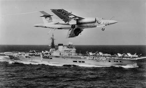 Hms Victorious R38 Tras Ser Reformado 1960