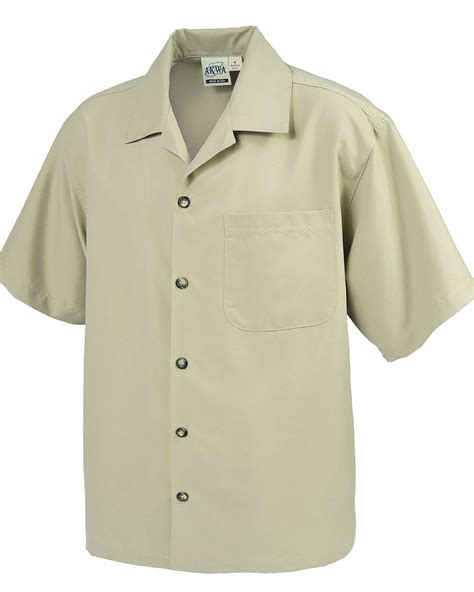 1601 Mfi Mens Microfiber Camp Shirt Dress And Camp Shirts Products