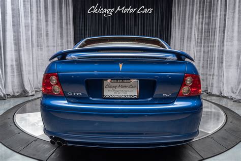 Used 2004 Pontiac Gto Coupe 6 Speed Manual Only 11k Miles For Sale