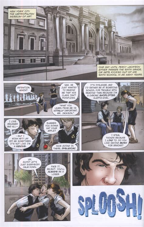 Percy Jackson And The Lightning Thief The Graphic Novel By Riordan