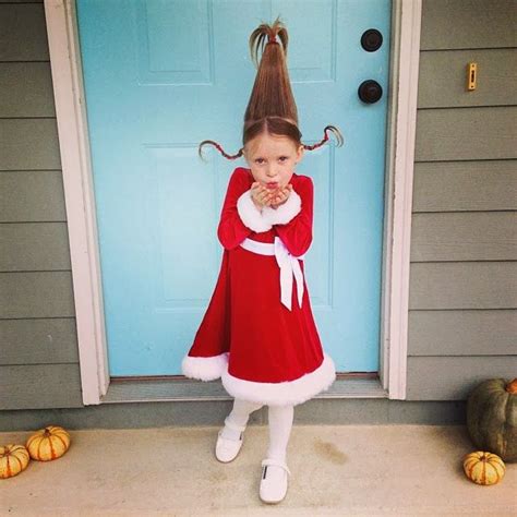 Supermom Vs Me Halloween Diy Costume Cindy Lou Who From The Grinch
