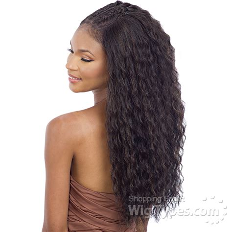 Even though this does not allow for much flexibility and options to switch up your look, just know that the simply have your hair braided into cornrows and use a crochet needle to install your synthetic hairpieces. Mayde Beauty Synthetic Hair Pre-Braided Frontal Wig - IRIS ...