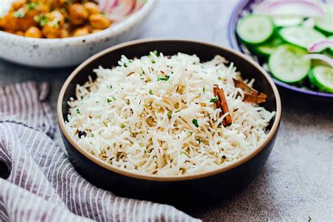 Perfect Jeera Rice Indian Cumin Rice Ready In 10 Minutes