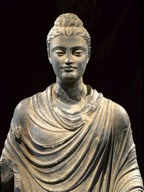 Ancient Buddha Statue Gandharan Period 1st 2nd Century รูปปั้น