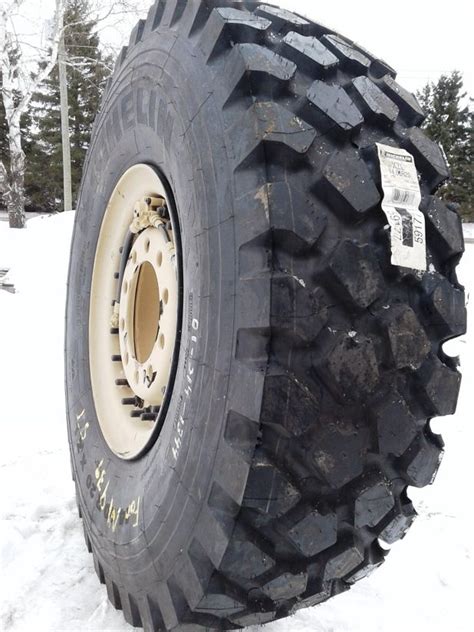 1400r20 Michelin Xzl On Wheel Military Tires