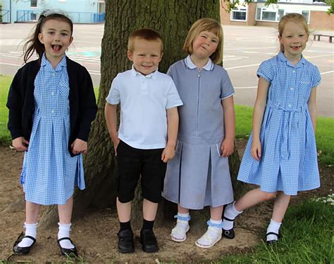 Primary School Girls Uniform Dress