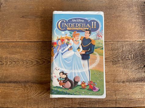 Cinderella Ii Dreams Come True Walt Disney Vhs Movie Etsy