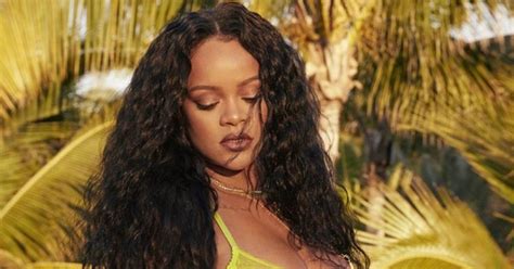Rihanna Slips Into Sheer Lace Savage X Fenty Lingerie For Red Hot