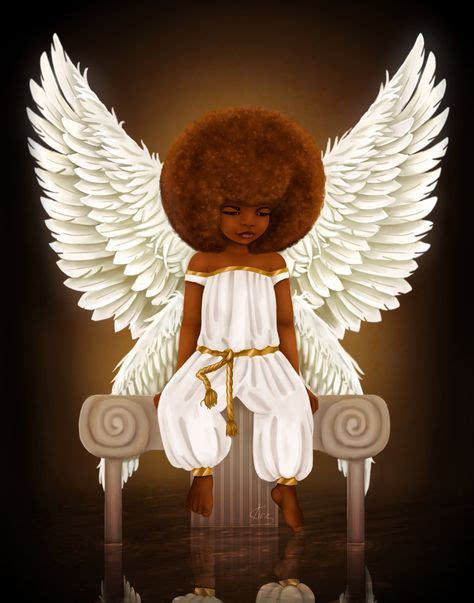 97 Angels Watching Over Me Ideas Black Angels African American Art