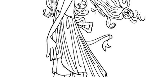 Walking On. She is cute but I think she needs smaller feet. | Colouring