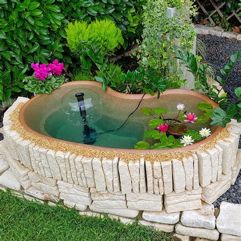 Fontane per giardino in vendita. Laghetto da giardino POLINESIA cm 140x80 - arredogiardini.it