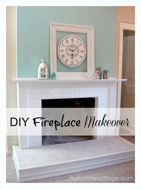 Measure out and start cutting for the top of the mantel. Fireplace Mantel & Hearth Makeover. #fireplace #mantel #DIY not in love with the hearth, but I ...