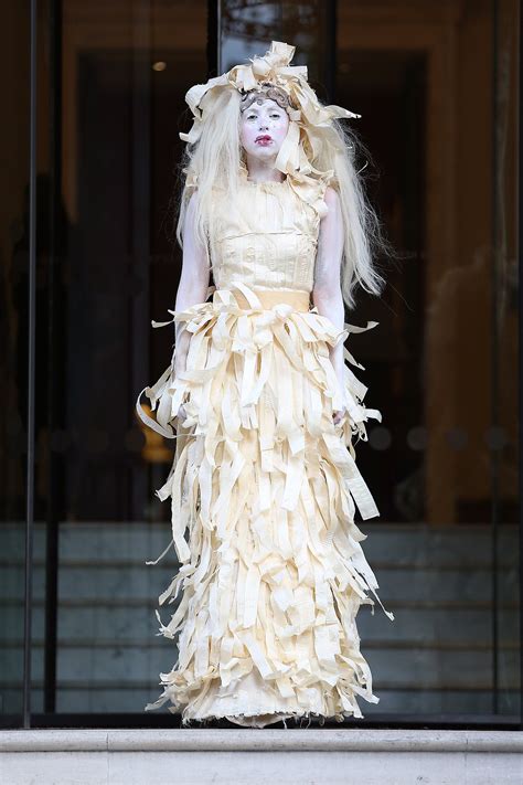 Scroll to see the pic. Lady Gaga in Shredded Dress in London in 2013 | Applause ...