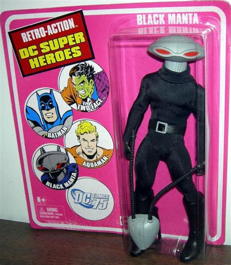 Black Manta Figure Retro Action Dc Super Heroes