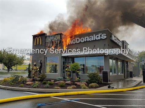 Leesport Mcdonalds Fire Believed To Have Started From A Discarded