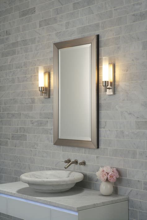 Vanity Light Height Side Of Mirror Ideas 55 Bathroom Lighting Ideas For Every Style Modern