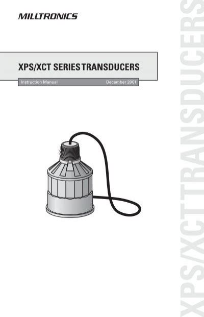 XPS XCT TRANSDUCERS Siemens