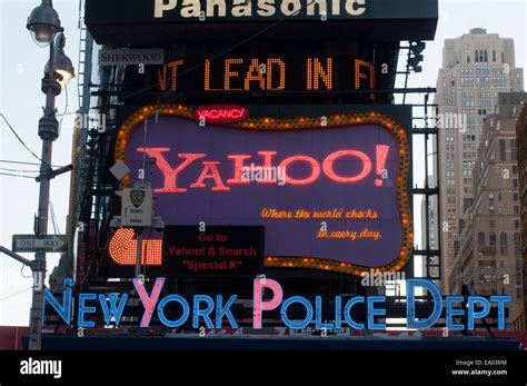 New York Police Dept Times Square Manhattan New York New York Usa
