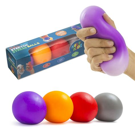 Durable Pull And Stretch Stress Squeeze Balls Great And Fun Squishy