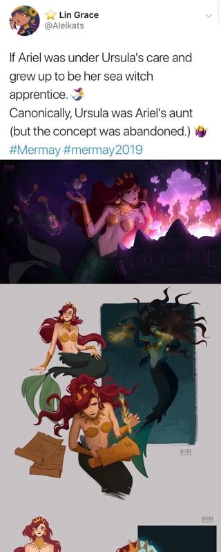 If Ariel Was Under Ursulas Care And Grew Up To Be Her Sea Witch