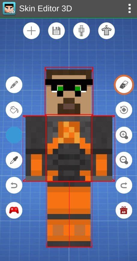 Minecraft Skin Editor For Android Gaswhn
