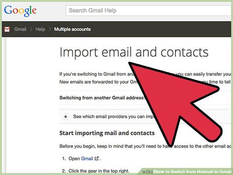 From top left of gmail account click on 'mail'. How to Switch from Hotmail to Gmail: 11 Steps (with Pictures)