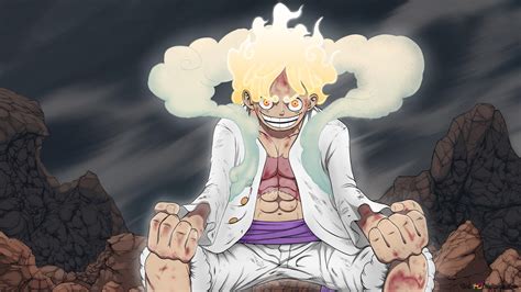 One Piece Monkey D Luffy Gear 5 Sun God Nika 8k Wallpaper Download