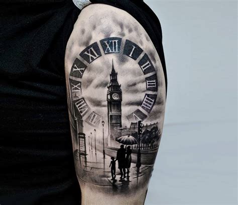 Big Ben Tattoo By Dominik Hanus Photo 23737