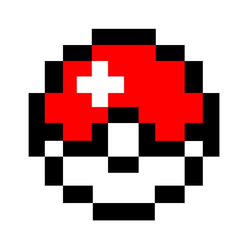 Pixel Art Pokeball Tres Facile En 2022 Pixel Art Poke