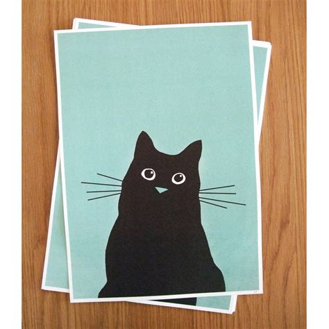 From silver tabbies to siberian tigers, prints can range from about an inch to over five inches across! cat print by marcus butt illustration | notonthehighstreet.com