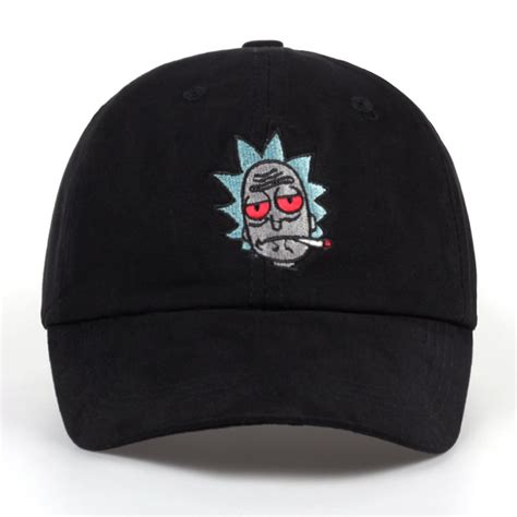 Rick And Morty Hats The New Us Animation Rick Caps Dad Hat Adjustable