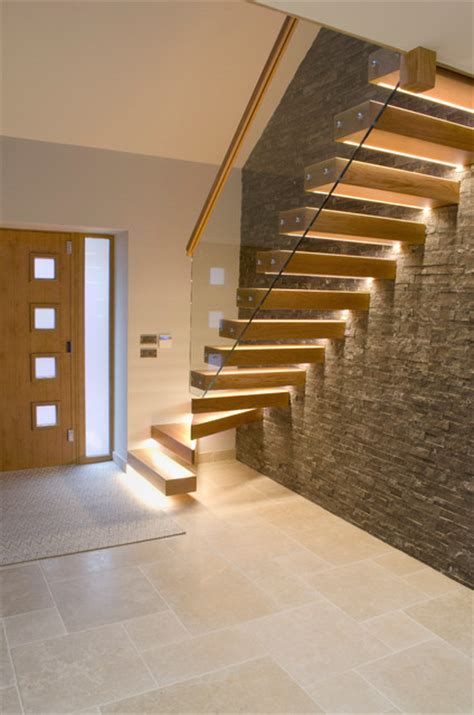 4x (1 hex) stairs update: Dijon Tumbled Limestone Tiles | MyStoneFloor ...