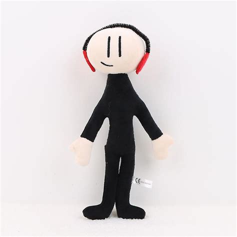 22cm The Henry Stickmin Collection Plush Toy Soft Game Toy Henry