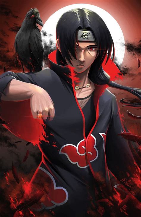 Itachi By Burntgreentea Itachi Akatsuki Naruto Uzumaki Art Naruto