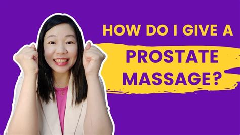 How Do I Give A Prostate Massage YouTube