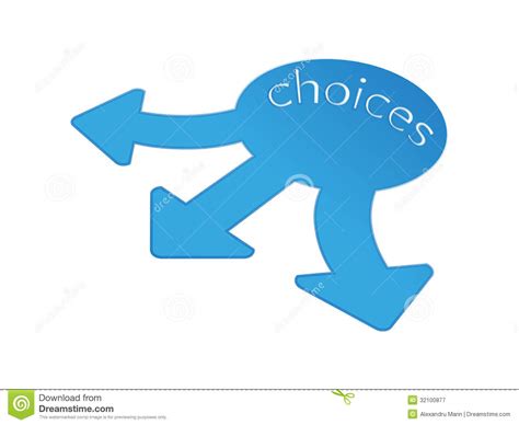Choices Stock Vector Illustration Of Correct Choices 32100877