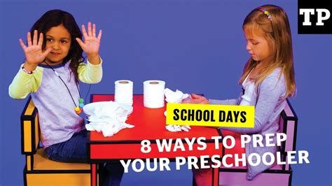 8 Ways To Prepare Your Preschooler For Their First Day Of School