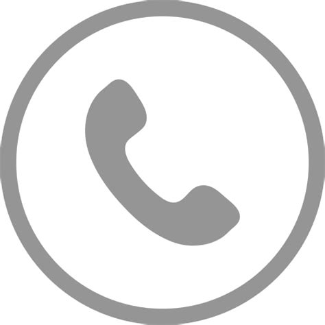 White Cell Phone Icon Png Cell Phone Icon Circle Png Png Download