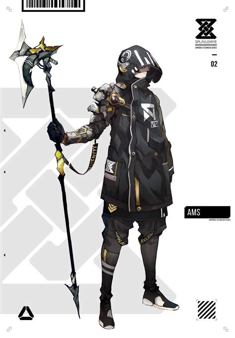 Sanshowuo On Twitter Character Design Male Cyberpunk Character