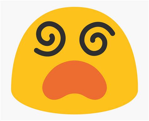 Dizzy Face Emoji Free Transparent Clipart Clipartkey