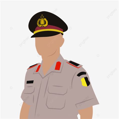Pak Polisi Polisi Polri Abdi Negara PNG Transparent Image And