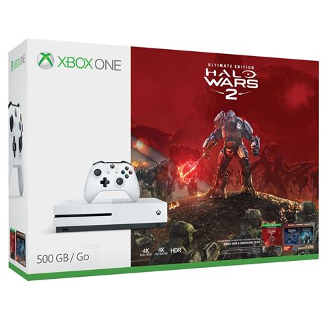 Console Xbox One Branco 500gb 4k Halo Wars 2 Lacrado Nf R 168900