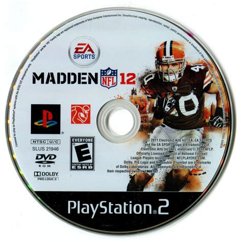 Madden Nfl 12 2011 Playstation 2 Box Cover Art Mobygames