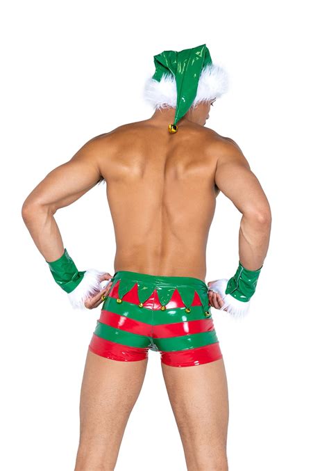 Naughty Men S Holiday Elf Costume