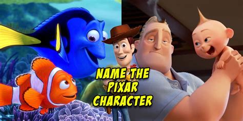Can You Name All Of These Pixar Characters Thequiz